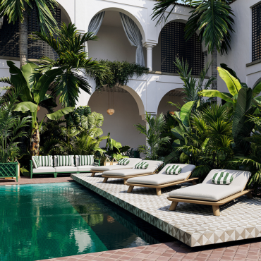 Weston Outdoor Double Daybed