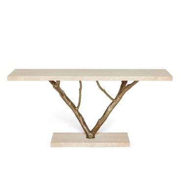 Primitive Travertine Console - Customise