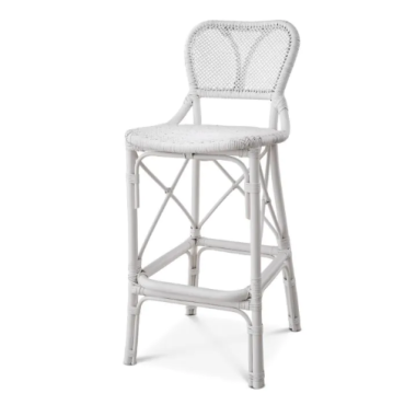 Colony White Bar Stool