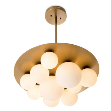 Orsini Antique Brass Chandelier