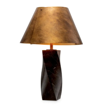 Camelia Black Marble Table Lamp