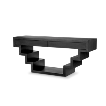  Rialto Charcoal Grey Console