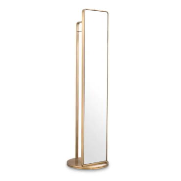 Novo Floor Mirror With Coatrack
