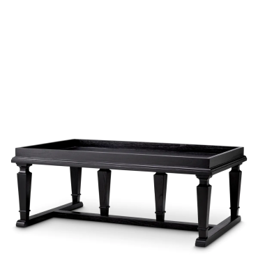 Americana Black Coffee Table 