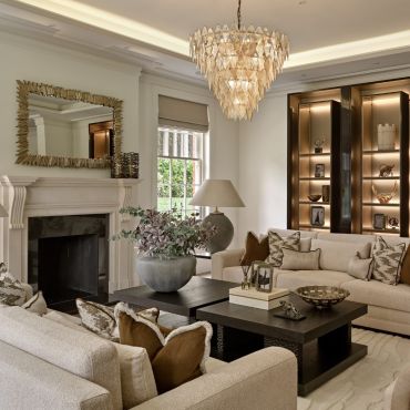 Bravon Ebony Oak Coffee Table 