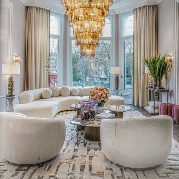 Bjorn Boucle Cream Sofa Large