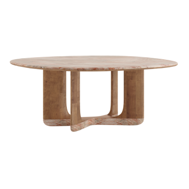 Arbor Round Stone Dining Table - Customise