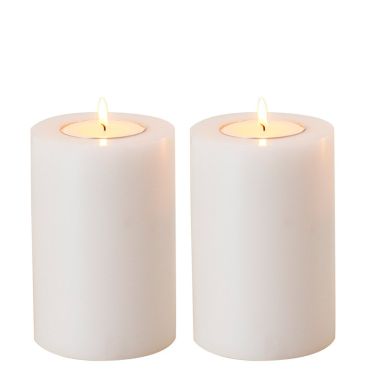 Artificial Candle Medium - Set of 2