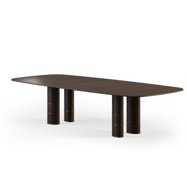 Bamboo Wood Dining Table - Customise