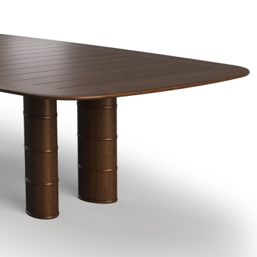 Bamboo Wood Dining Table - Customise