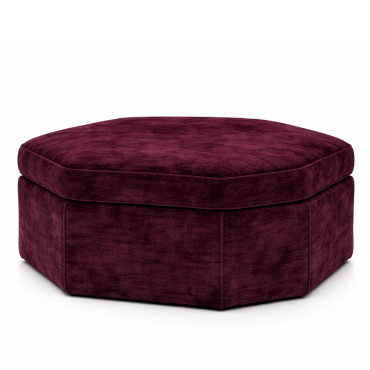Boudoir Signature Velvet Ottoman - Customise 