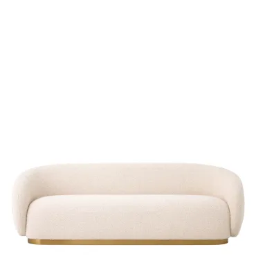 Brice Boucle Cream Sofa