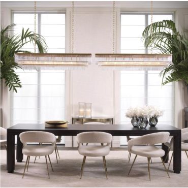 Bravo Boucle Cream Dining Chair