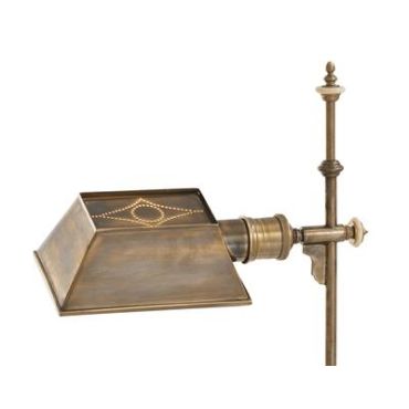 Charlene Brass Floor Lamp