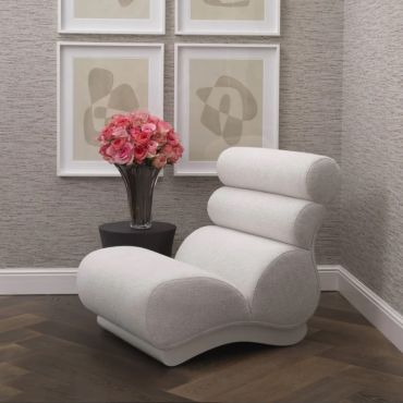 Congreso Lyssa Off-White Arm Chair 