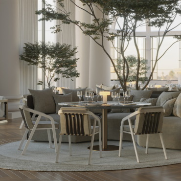 Dawn Round Dining Table - Customise