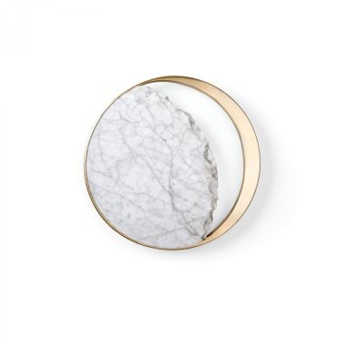Eclipse Small Marble Wall Lamp - Customise