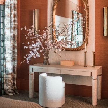 Carmel Desk Washed Oak Veneer