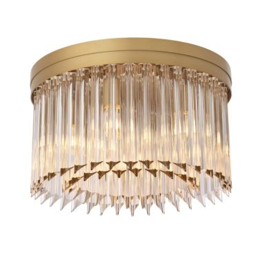 Evina Antique Brass Ceiling Lamp