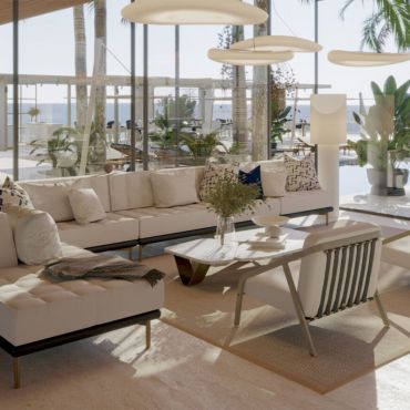 Ribbon Lounge Armchair - Customise