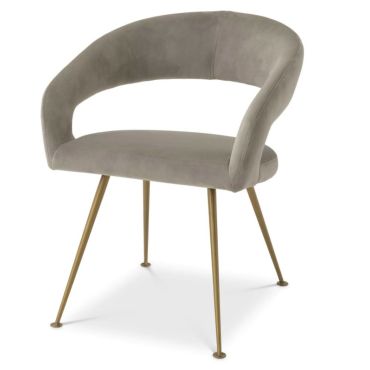 Bravo Savona Greige Dining Chair