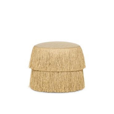 Fringes Rattan Stool - Customise