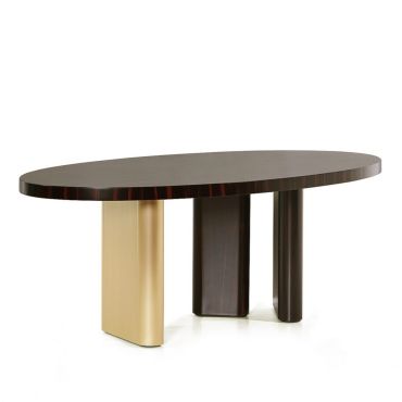 Peninsula Coffee Table Metal/Wood - Customise