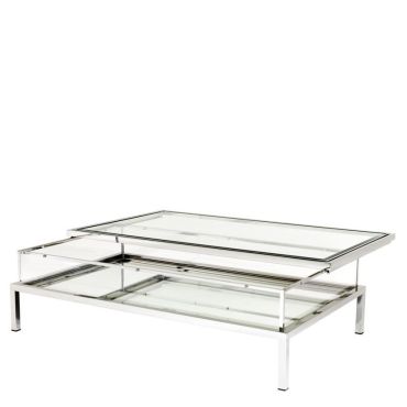 Harvey Stainless Steel Rectangle Coffee Table