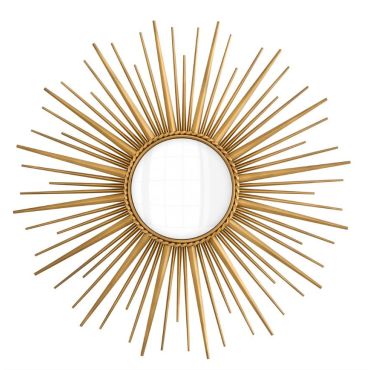 Helios Antique Gold Mirror