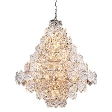 Hermitage Large Nickel Chandelier