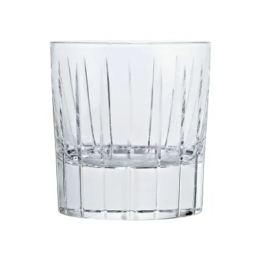Set of 2 Old Fashioned crystal glasses