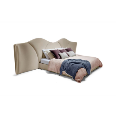 Josephine Nubuck & Classic Leather Large Double Bed - Customise