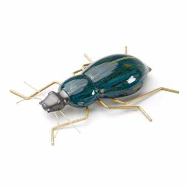 Beetle Ornament - Colour/Gold Finishes