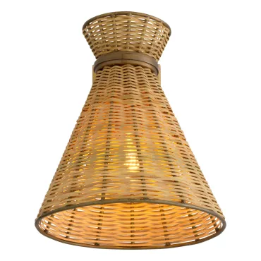 Kontiki Natural Rattan Wall Lamp