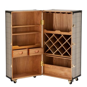 Martini Bianco Classic Check Wine Cabinet