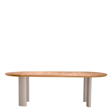 Mogador Natural Teak Outdoor Dining Table