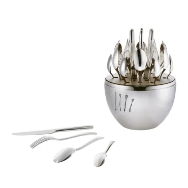 Mood Easy Silver Plated Flatware Set