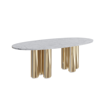 Moon Oval Outdoor Dining Table - Customise