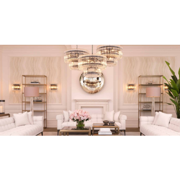 Callum Brass Console Table