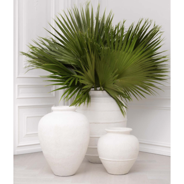 Reine Large White Vase 