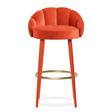 Olympia Fabric Bar Stool - Customise