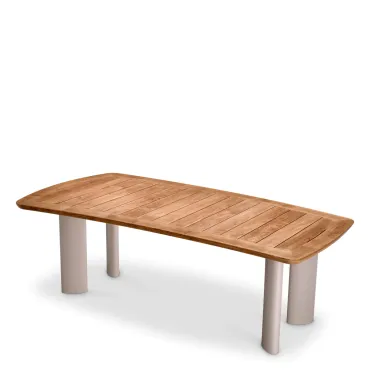 Osario Natural Teak Outdoor Dining Table