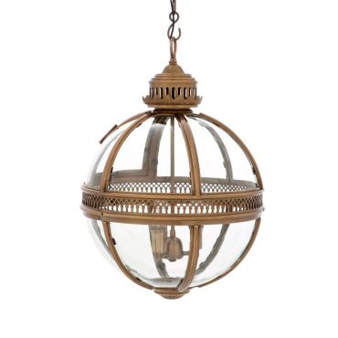RESIENTIAL LANTERN M BRASS