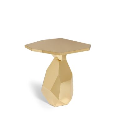 Rock Brass Side Table - Customise
