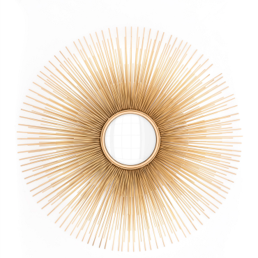 Solaris Large Gold Mirror