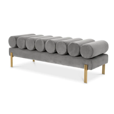 Oxley Savona Light Grey Bench