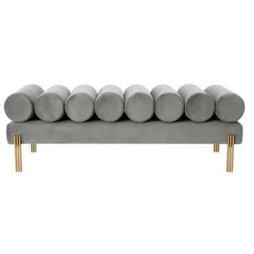 Oxley Savona Light Grey Bench