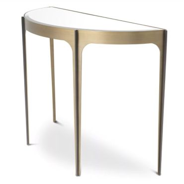 Artemisa Console Table Brushed Brass