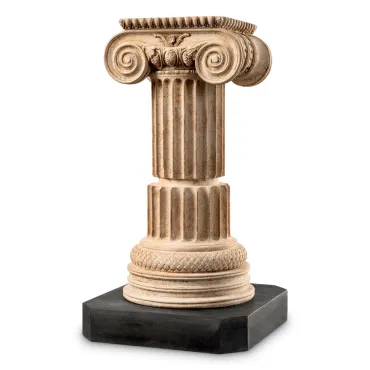 Artemis Marble Column Object 