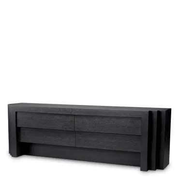 Metropolitan Charcoal Grey Large Dresser 